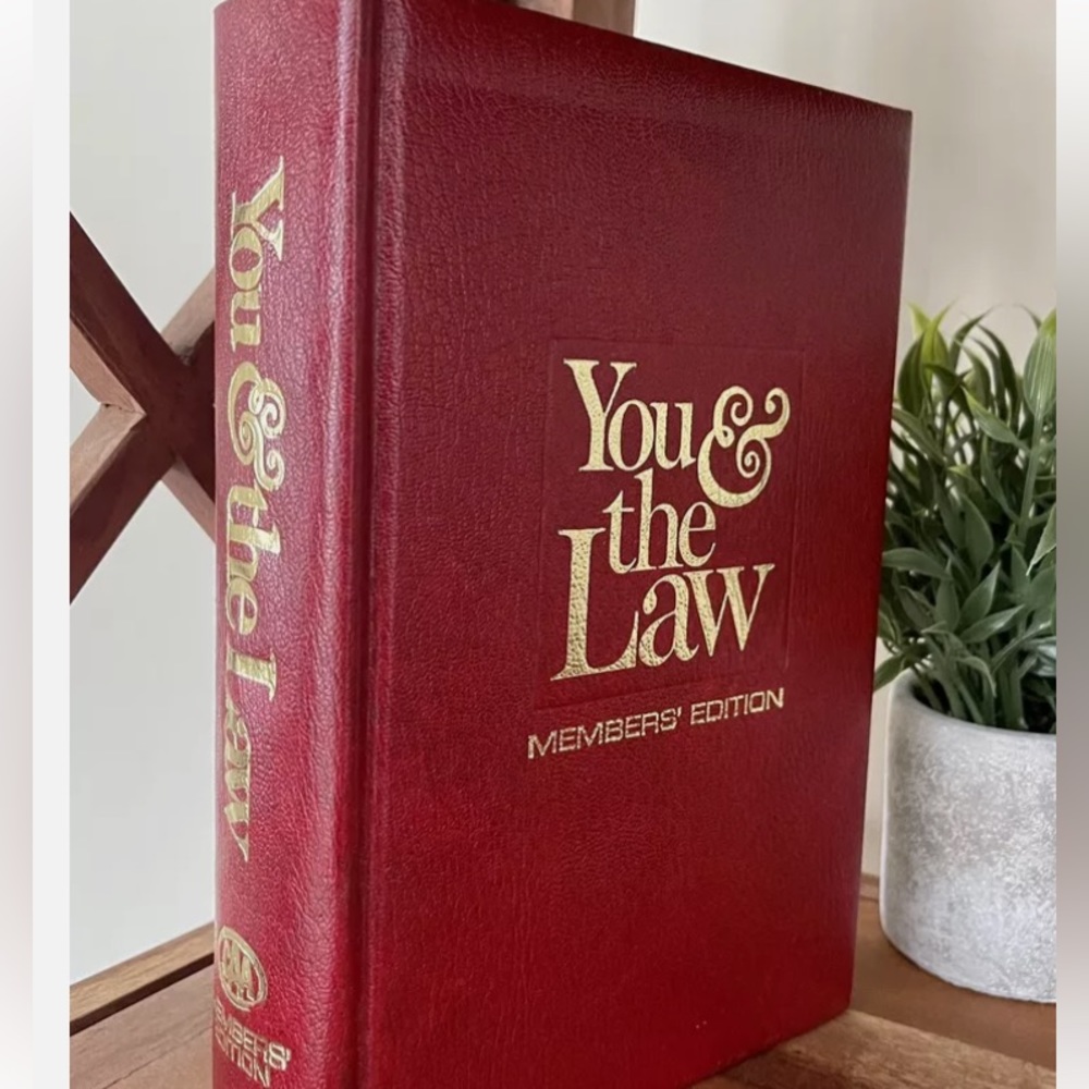 You & The law Members Edition Rights & responsibilities of motorist Canadian Law